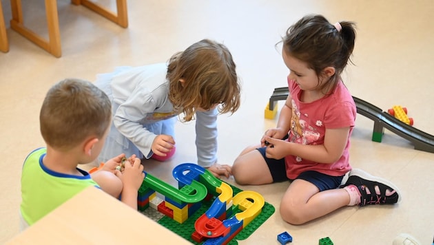 Kinderbildung, nicht nur „Kinderaufbewahrung“: Die Qualität soll steigen (Bild: Markus Wenzel)