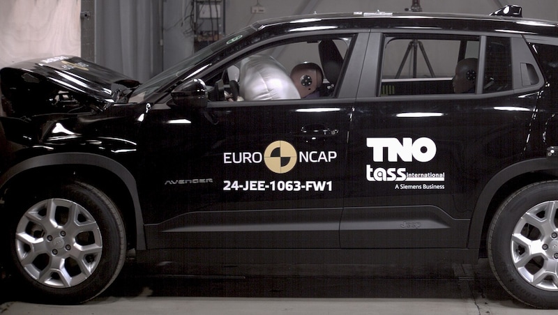 Jeep Avenger (Bild: Euro NCAP)