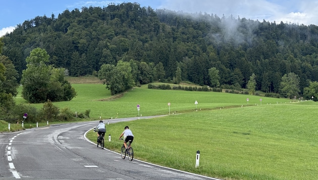 Die Sperre der Straße gilt auch für Radfahrer. (Bild: Land Salzburg/)