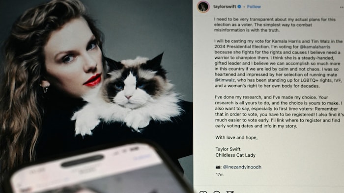 Mit Liebe und Hoffnung: Taylor Swift, „kinderlose Katzenlady“.