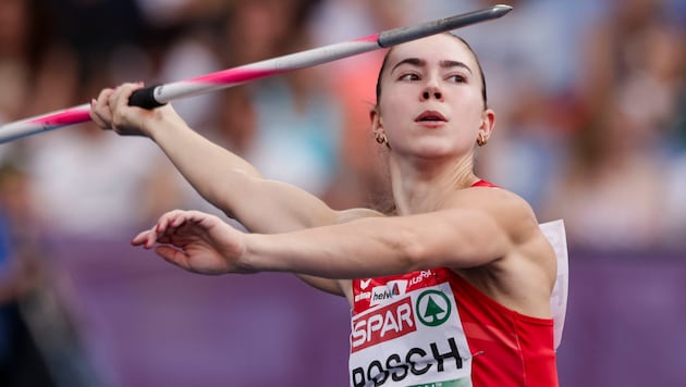 Vorarlberg's record-breaking heptathlete Isabel Posch. (Bild: GEPA pictures)