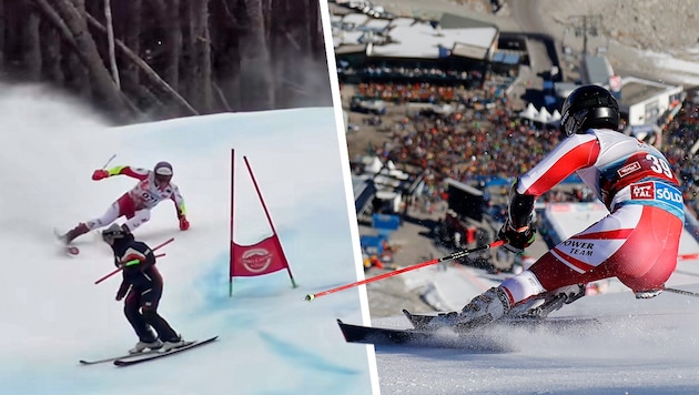 Patrick Feurstein, who wants to return to his old strength at the opening race in Sölden, had plenty of guardian angels at the South American Cup giant slalom in Ushuaia. (Bild: Krone KREATIV/Birbaumer, zVg)