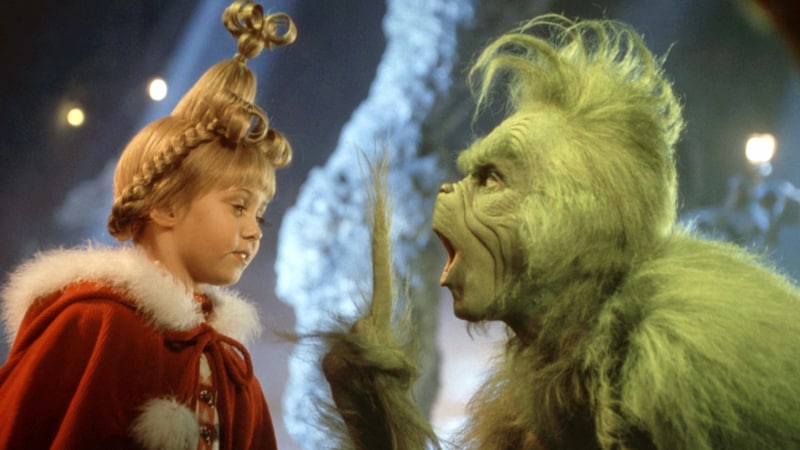 ... und im Jahr 2000 als kleines Mädchen im Kultfilm „Der Grinch“ mit Jim Carrey in der Hauptrolle.  (Bild: picturedesk.com/Everett Collection)