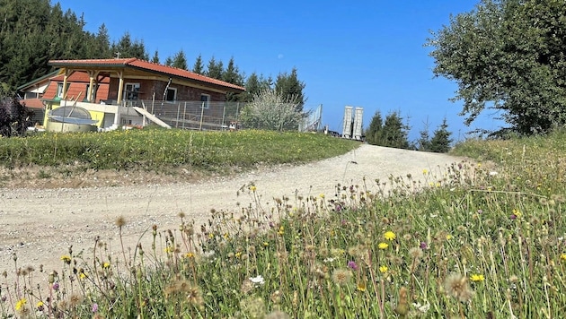 Crime scene Knappenberg: A young car dealer died here from a gunshot. (Bild: Tratnik Marcel)