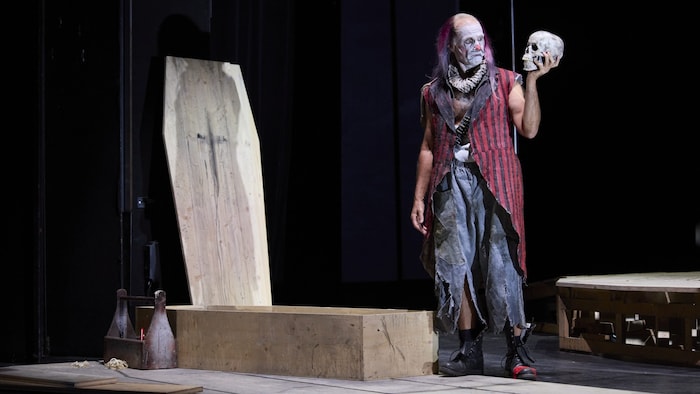 Christian Higer in der Rolle des Clown