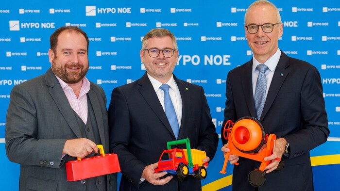 Christoph Haselmayer, Ludwig Schleritzko und Wolfgang Viehauser wissen, dass der Weg zum ...