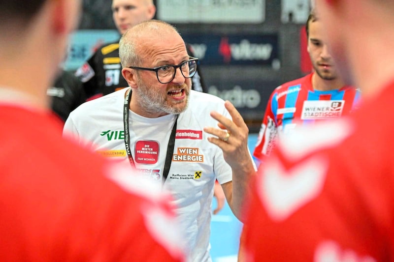 Fivers-Trainer Peter Eckl. (Bild: GEPA/GEPA pictures)