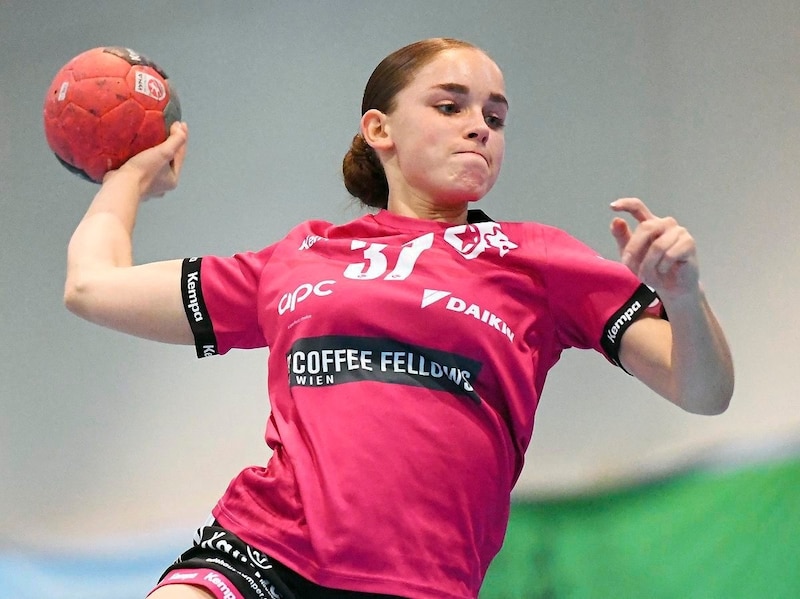 Emilia Jacono fixierte für die Fivers-Frauen den Derbysieg. (Bild: MGA Fivers)