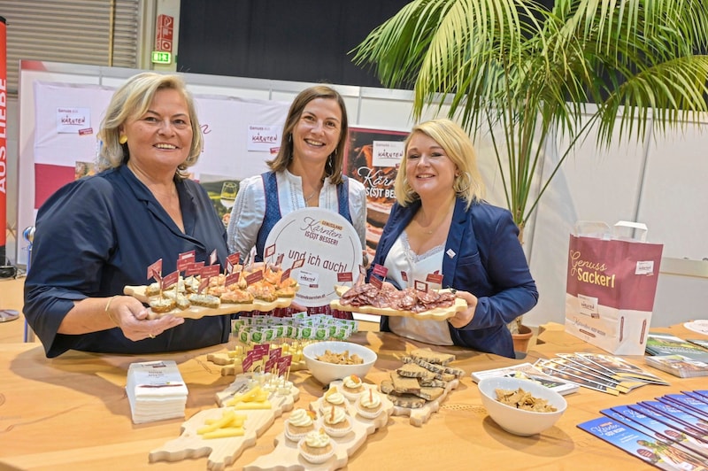 Das Genussland Kärnten lädt in die Halle 4 zum Genießen (Bild: Evelyn Hronek/EVELYN HRONEK)