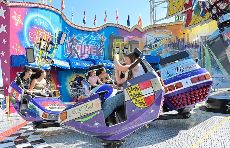 Der Gaudepark lockt schon seit dem Wochenende. (Bild: Evelyn Hronek/EVELYN HRONEK)