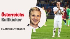 Martin Hinteregger analysiert Österreichs Nations-League-Auftritt. (Bild: GEPA/Krone KREATIV, GEPA Pictures)