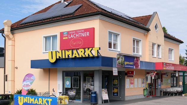 The Unimarkt supermarket in the center of Puckingen remains closed. The grocery chain has decided to give up the location. (Bild: Einöder Horst)