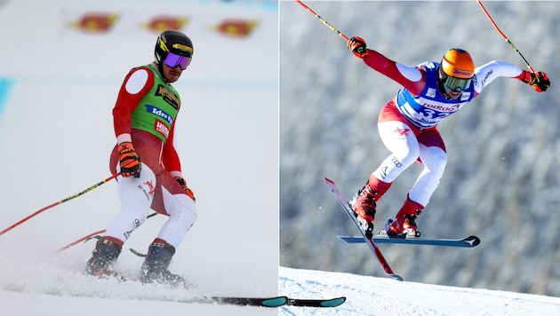 Mathias Graf (l.) and Daniel Traxler (r.) have ended their careers (Bild: GEPA/GEPA pictures)