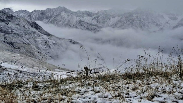 View from the Rotkogelhütte in Sölden (Bild: ZOOM Tirol)