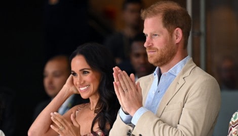 Harry und Meghan sollen sich ein Südeuropa ein Haus gekauft haben.  (Bild: APA Pool/RAUL ARBOLEDA / AFP)