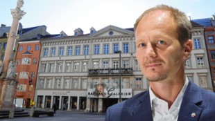 Unklarheit herrschte über Bauarbeiten im Innsbrucker Rathaus. Jetzt lichten sich die Nebel. (Bild: Birbaumer Christof/KroneKREATIV)