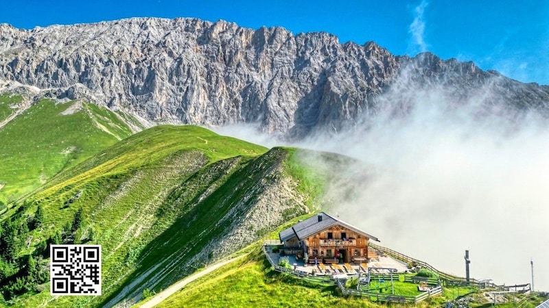 Die Rotmoosalm im Wettersteingebirge steht an einem herausragenden Platz. (Bild: Silberberger Toni)