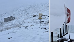 Auf den Bergen fiel schon Schnee, wie etwa im Zillertal oder Ötztal. Und es kommt noch mehr dazu. Weiß kann es in den nächsten Tagen auch im Tal werden. (Bild: ZOOM Tirol/Greizer Hütte)