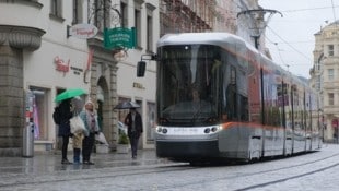 An Samstagen kann man künftig die Straßenbahn in der Innenstadt zum Nulltarif nutzen. (Bild: Einöder Horst)