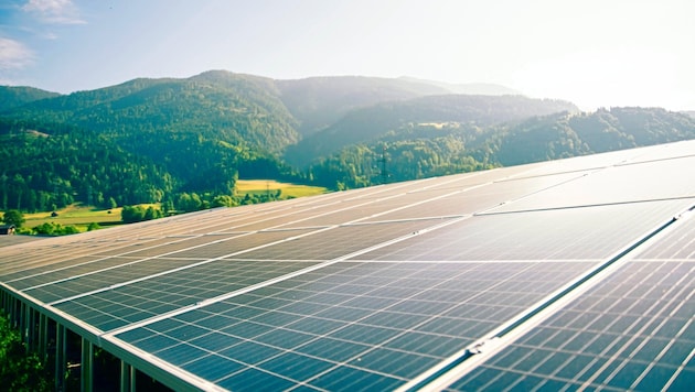 PV systems on open spaces are necessary for the energy transition. (Bild: AAE Naturstrom)