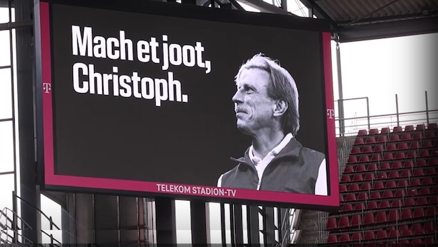 "Take care, Christoph!" (Bild: glomex)