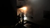 Die Grazer Berufsfeuerwehr stand mit insgesamt 25 Mann im Einsatz.