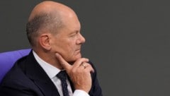 Olaf Scholz in der Krise: Auch unter den SPD-Wählern von 2021 ist der Rückhalt für den deutschen Kanzler gering. (Bild: AP/The Associated Press)