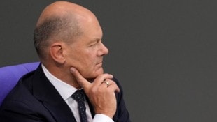 Olaf Scholz in der Krise: Auch unter den SPD-Wählern von 2021 ist der Rückhalt für den deutschen Kanzler gering. (Bild: AP/The Associated Press)