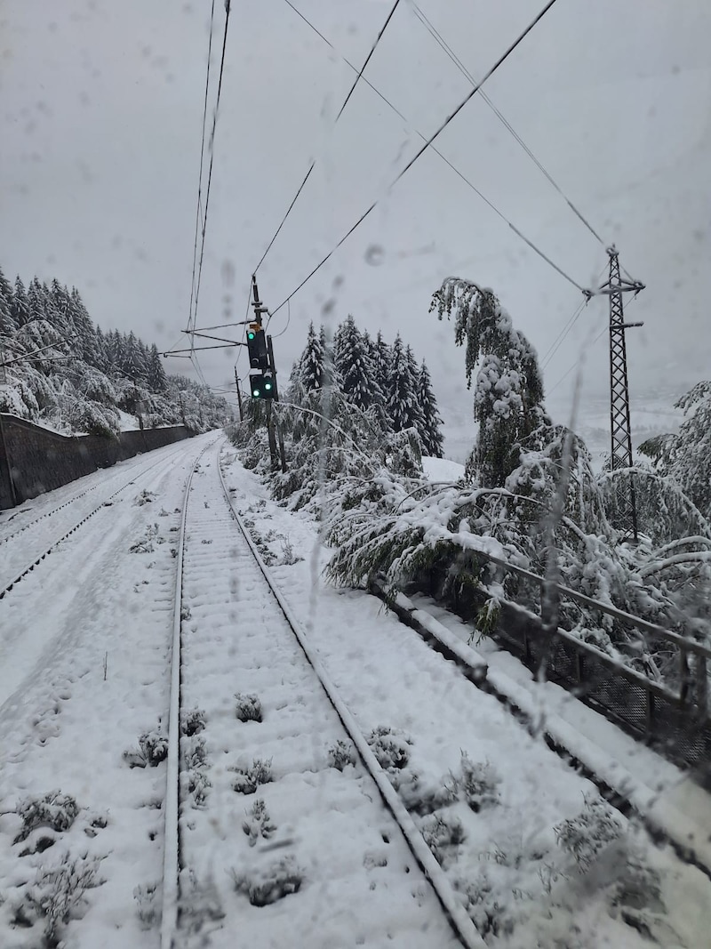 Impassable: the Tauern route (Bild: öbb)