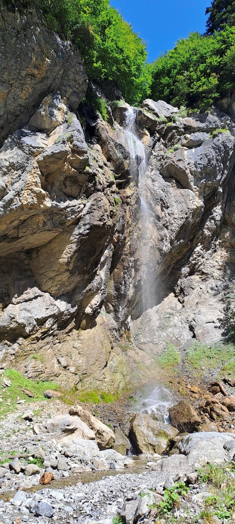 Ein imposanter Wasserfall. (Bild: Bergauer Rubina/Rubina Bergauer)