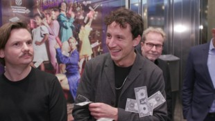 Hauptdarsteller Laurence Rupp bei der Premiere von „Veni, Vidi, Vici“ im Wiener Gartenbaukino.
