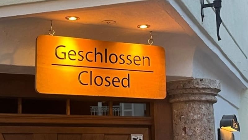 At the moment, the doors are closed. (Bild: Claus Meinert)