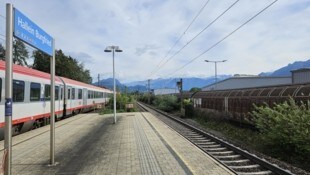 Der S-Bahn-Halt in Hallein-Burgfried wird in den kommenden Monaten erweitert. (Bild: ÖBB/Mosser)