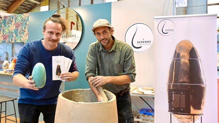 Kreatives Handwerk aus Kärnten: hier in Halle 1 bei Berends Fireplace.