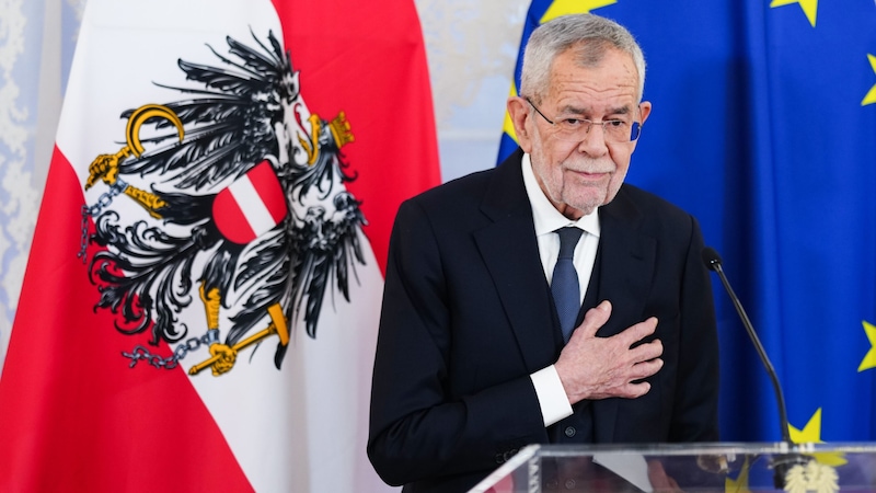 Federal President Alexander Van der Bellen (Bild: APA/EVA MANHART)