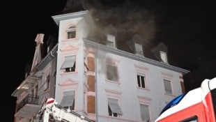 Die Brandursache steht noch nicht fest.