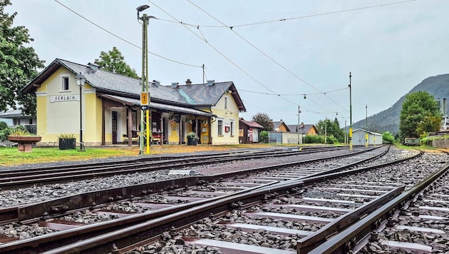 The old railroad station in Ferlach could be revitalized. (Bild: Arbeiter Dieter)