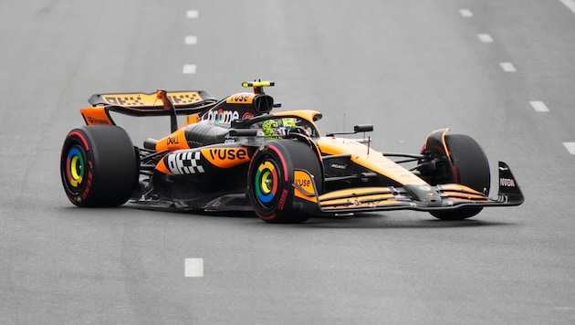 Lando Norris (Bild: AP ( via APA) Austria Presse Agentur/ASSOCIATED PRESS)