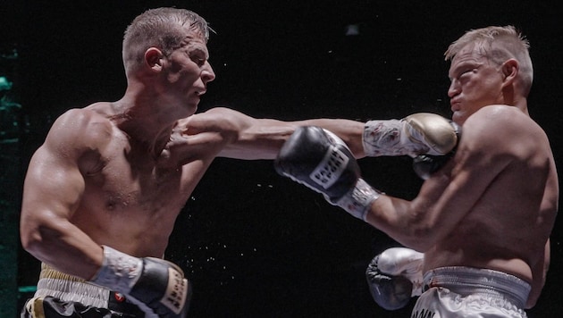 Alem Begic defended his WBO European title against David Kerkmann after ten rounds. (Bild: Ben Strässle/Dominik Dziamski)