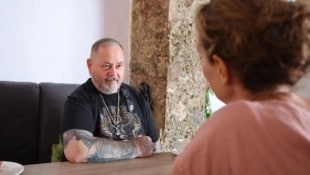 Bruno Tramposch im Gespräch mit Redakteurin Claudia Thurner (Bild: Birbaumer Johanna)