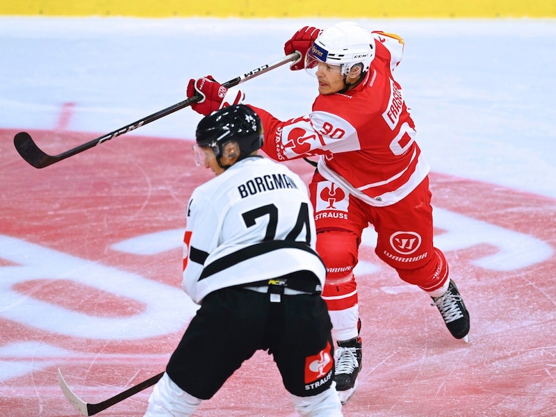 KAC ace Matt Fraser has already scored eleven goals in the Champions Hockey League. (Bild: Pessentheiner/f. pessentheiner)