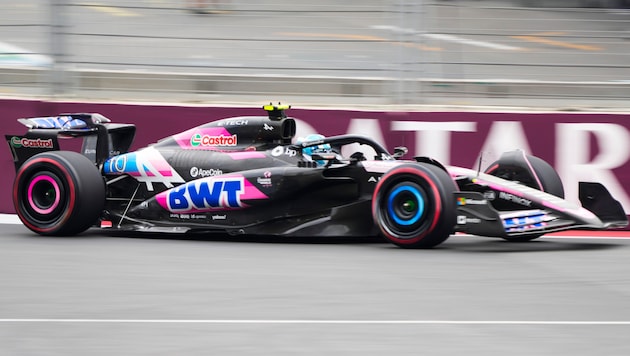 Pierre Gasly has to start the race from last place on the grid. (Bild: AP ( via APA) Austria Presse Agentur/ASSOCIATED PRESS)