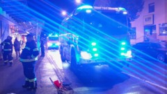 Die Bludenzer Feuerwehr musste mitten in der Nacht ausrücken.