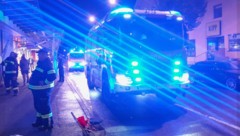 Die Bludenzer Feuerwehr musste mitten in der Nacht ausrücken. (Bild: Feuerwehr Bludenz)