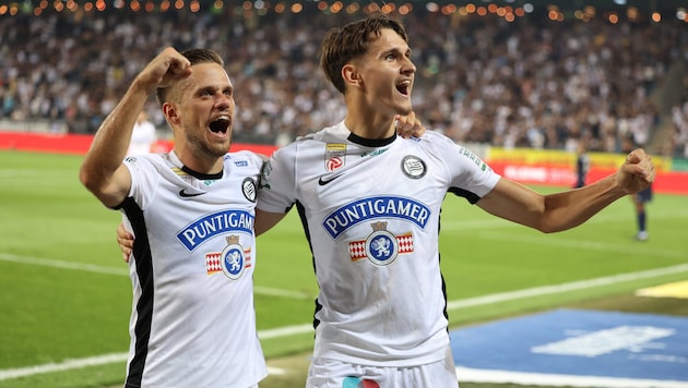 Sturm Graz ist bereit für das Abenteuer Champions League.  (Bild: GEPA/GEPA pictures)