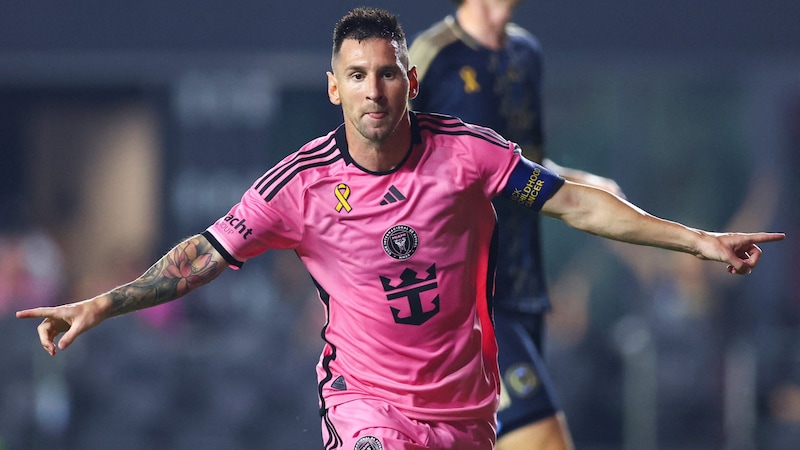 Lionel Messi goes for the MLS title with Inter Miami. (Bild: AFP/GETTY IMAGES/Megan Briggs)