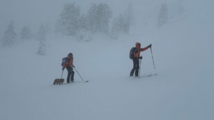 Die Bergretter in Obertauern hatten mit schwierigen Bedingungen zu kämpfen.