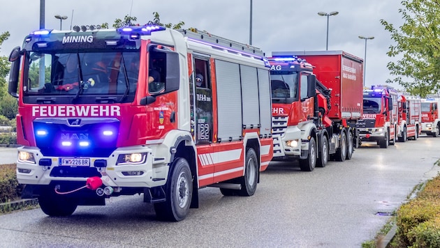 Firefighters are on duty for their fellow citizens - but this is obviously not appreciated by everyone. (Bild: Kollinger Hermann/Hermann Kollinger)