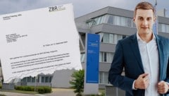 Zentralbetriebsrat Gottfried Feiertag schrieb im Namen der Belegschaft einen bösen Brief an Sven Hergovich. Der bedauert seinerseits, dass ÖVP-nahe Personalvertreter in Krisenzeiten Wahlkampf machen würden. (Bild: Krone KREATIV/Attila Molnar, Daniel Schalhas, zVg)