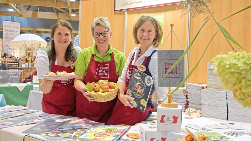 Culinary attraction: the seminar farmers, who know how to produce, offer and refine Carinthian specialties (Bild: Evelyn Hronek)